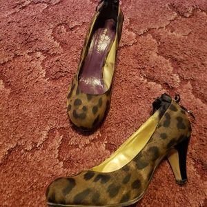 Cheetah print heels